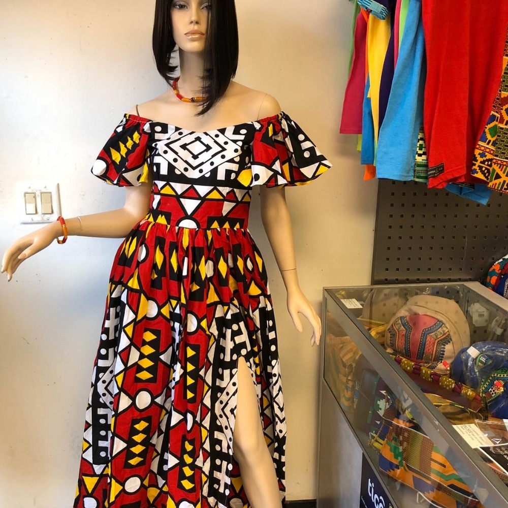 Ankara Maxi Dress